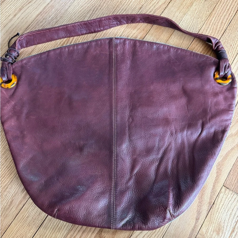 Italian leather large bag